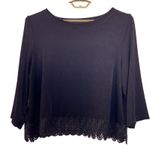 Chico's Boxy Slinky Knit Blouse XXL Or 4 Photo 0