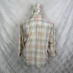 Diane Von Furstenberg Vintage 80’s  Plaid 3/4 Sleeve Button Down Blouse Size S Photo 1