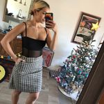 1901  check skirt Photo 2