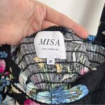 MISA Los Angeles MISA • Anthropologie Aurelia Flouncy Floral Midi Dress maxi black floral linen Photo 5