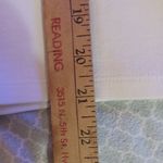 CHAPS  womens creme medium v-neck black collar knit top Photo 3