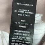 Anthropologie  Allfenix Lyla Floral Leggings Taupe Pink Small Photo 7