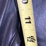 Gap  Black Faux Leather Vegan Pants Womens Sz 10 New Moto Pockets $89.95 Photo 5