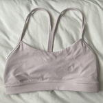 Lululemon light pink flow y bra 6 Photo 0