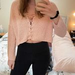 Boutique Cropped Sweater Photo 0