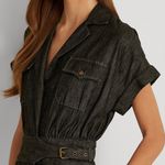 Ralph Lauren Lauren Denim Short Sleeve Jumpsuit Photo 2