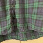 Uniqlo Green and Blue Plaid Shirt Photo 3