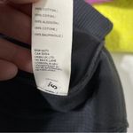 Free People  Santa Clara Thermal Black Top Photo 5