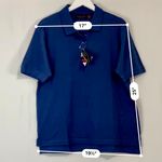 Polo Ultra Club Women’s The Basics Button Short Sleeve Navy Blue NWT Photo 6