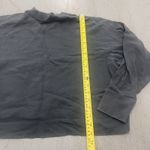 Vuori Sunnyside Cropped Crew Sweatshirt Charcoal Gray Women's Small Stained Photo 6