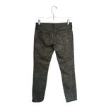 Free People  Gray Paisley Print Size 26 Skinny Jeans With Zipper On Ankles Photo 1