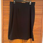 Liz Claiborne First Issue Collection Black Casual Skirt Sz XL Photo 0