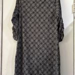 Soybu  Active Dress Gray Black Printed Geo 3/4 Sleeve Womens Large Photo 1