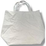 Dunkin Donuts Large Canvas Tote Bag 100% Cotton Carry On Coffee Beach Travel Gym Orange Photo 5