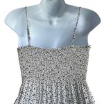 Lush Clothing Lush Women Crop Top XS Animal Print Babydoll Smock Bodice Coquette‎ Flirty Y2K Photo 3