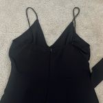 Abound  Black Wide Leg Tie Waist Jumpsuit in Women’s Size Medium Photo 4