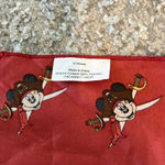 Disney Pirates of the Caribbean Bandana Handkerchief Mickey  Tie Wrap Photo 3