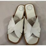Chloé Lucille White Leather Sandals - Women's Size 11 Photo 2