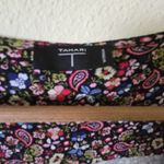 Tahari T By Women Shift Dress Size Black Flowy Cap-Sleeve Photo 2