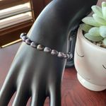 Pearl peacock stretchy bracelet Photo 5