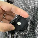 Lululemon Women's Heathered Black Herringbone Baselayer Half Zip Pullover Size 4 Photo 7