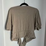 Loft  Tan Open-Front Shrug Photo 3