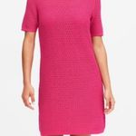Banana Republic Pink Crochet Pencil Dress Photo 0