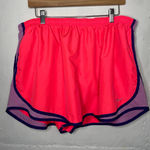 Nike  Dri-Fit Womens Running Shorts Size 3X Hot Pink Purple Bright Photo 0