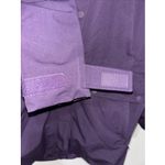 Lands' End Women’s Size LP Purple Full Zip Snap Hooded Waterproof Heavy Down Coat Photo 9