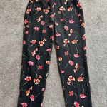 Vintage 90’s Floral Printed Black High Waist Jeans size 14 by Tattoo Photo 8