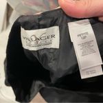 Villager Cute vintage 90’s Liz Claiborne black silk ankle length pants side zip lined Photo 9