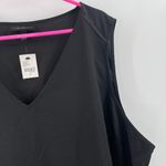 Lane Bryant Tank Top Women's Size 28 Curvy Plus Black Business Casual Evening Photo 6