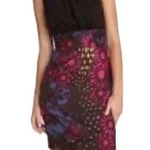 Trina Turk - Pure Silk skirt Tory Sheath Dress Lined Womens Sz 4 Photo 1