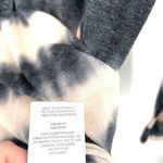 Free People  Shiny Slub Radical Tunic Oatmeal Combo Long Sleeve Button Front Top Photo 9