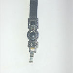 infinity  Silver Tone & Black Boho Band Watch Wristwatch NEW BATTERY Photo 6