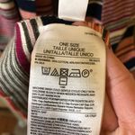 Gap Striped Silk Blend Shawl Scarf Very Berry Pink One Size Photo 4