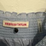 Rebecca Taylor Baby Blue Smocked Tank Top Size 8 Photo 2