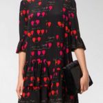 Alexander McQueen NWOT  heart print silk dress Photo 9
