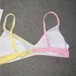 AQUA 2 Piece Pink/Yellow High Waisted Bikini NWT XL Photo 7