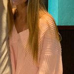 PacSun LA Hearts Pink Sweater Photo 2