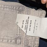 Rag and Bone  Gray Dre Low Rise Slim boyfriend Raw Hem Jeans nwt 24 Photo 10