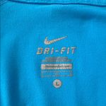 Nike Women's Bright Blue Quarter-Zip Pullover Photo 8