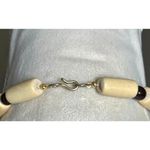 Vintage Boho Statement Bead Necklace | Artisan Tribal Style | Earth Tone Necklac Red Photo 3