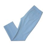 Theory NWT  Izelle S in Blue Stream Sevona Stretch Wool Straight Crop Pants 2 Photo 3