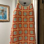 AQUA Crochet Mini Dress Photo 1