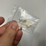 Pandora  treated freshwater‎ cultured pearl & stone drop earrings new in package Photo 3