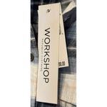 Workshop Republic Clothing Women's Shirts Flannel Plaid Button Down Medium NWT Photo 5
