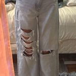 American Eagle Strigid, high rise, baggy, straight, jeans Photo 2