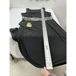 Predictions Womans  Woman Sleeveless Maxi Swing Dress 20W Black Lined Photo 6