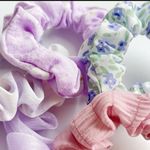 5 piece scrunchies Purple Photo 2